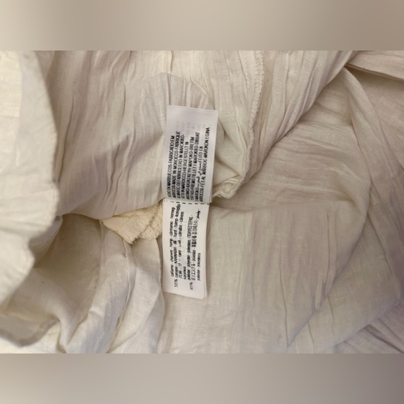 Zara Hemp Elegant White Strapless Dress - Picture 10 of 10